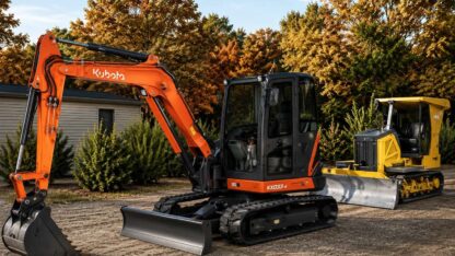 Kubota KX080-4 Mini Excavators Pack v 1.0