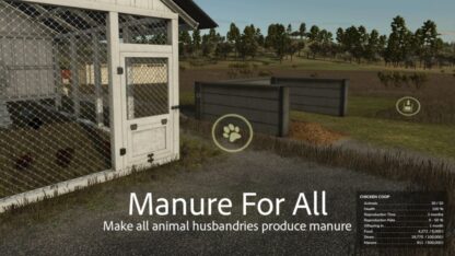 Manure for all Husbandries v 1.0