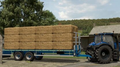 NC Engineering 16t Bale Trailer v 1.0.0.1