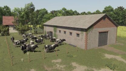 Polish Cow Shed with Pasture v 1.0