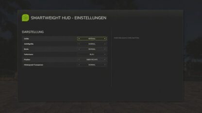 Smart Weight HUD v 0.5.1.8