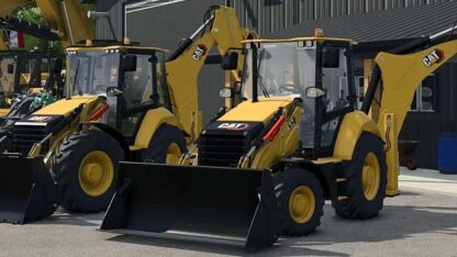 Cat Backhoe Loaders Pack v 1.0