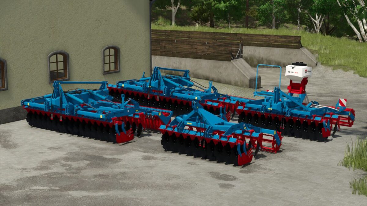 Gorenc Soiler Disc Harrows Pack v 1.0