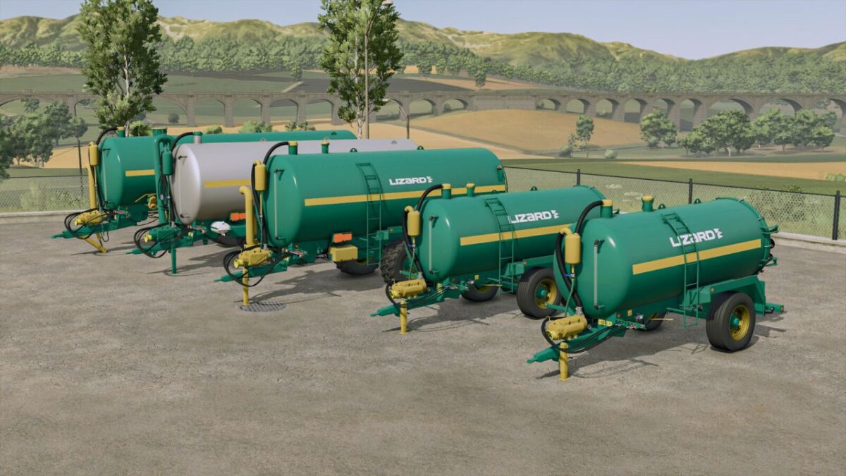 Lizard Slurry Tankers Pack v 1.0