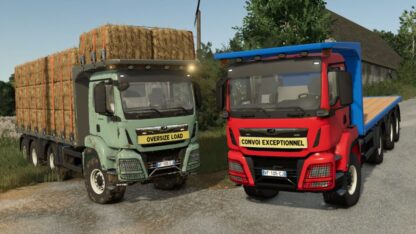 MAN TGS 18.500 Flatbed Truck v 1.5.0.1
