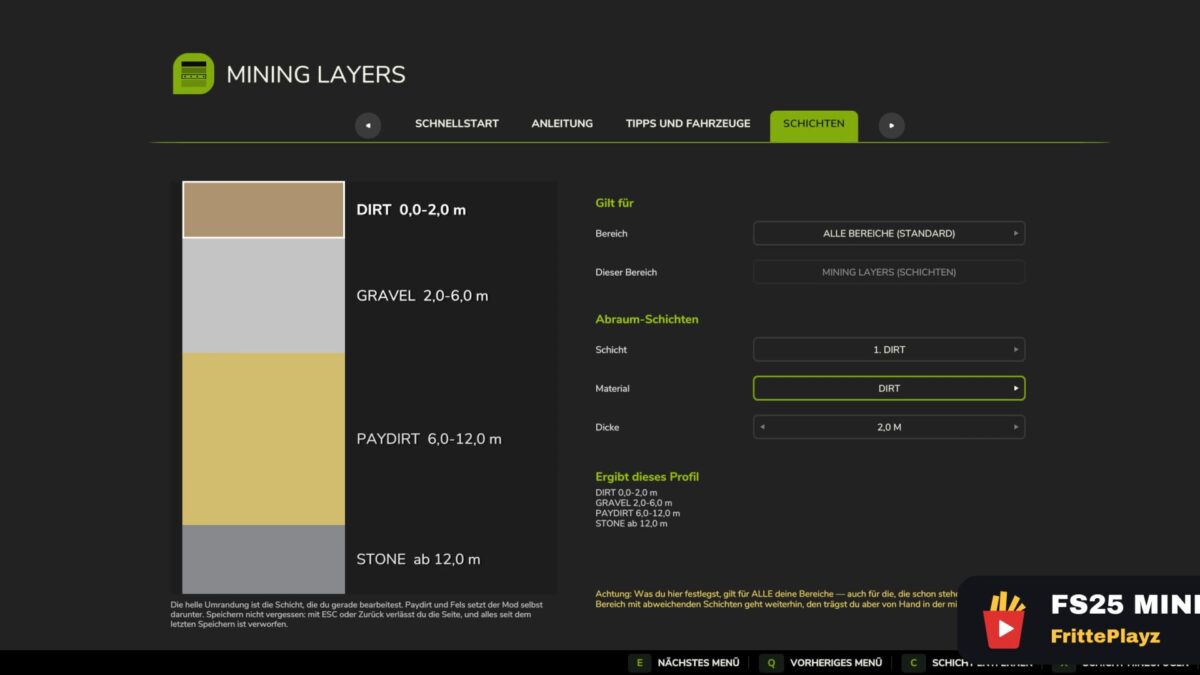 Mining/Pit Layers TerraFarm Addon v 1.6