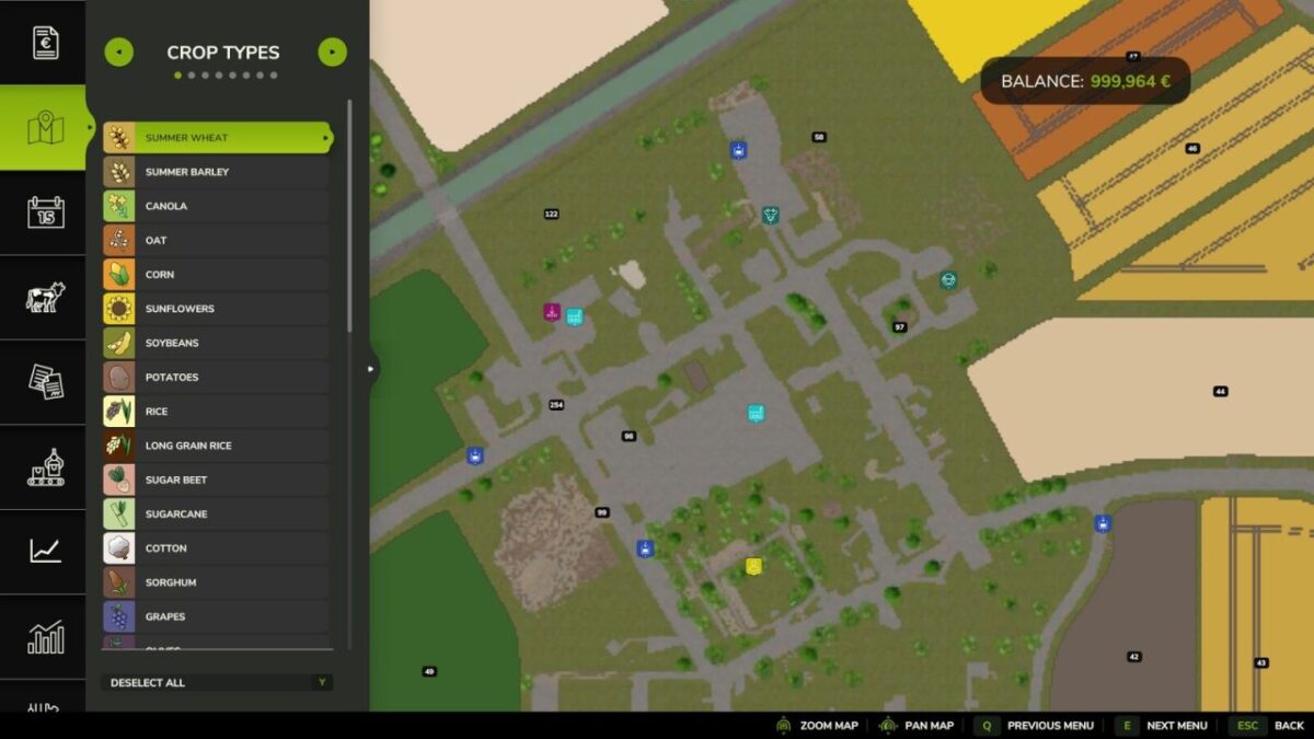 Reveal Farms on the Map v 1.0