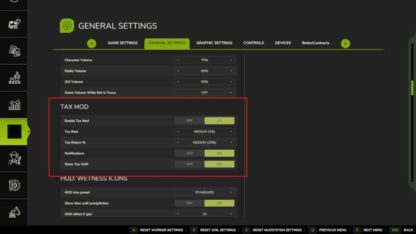 Tax Mod v 1.1.6.0