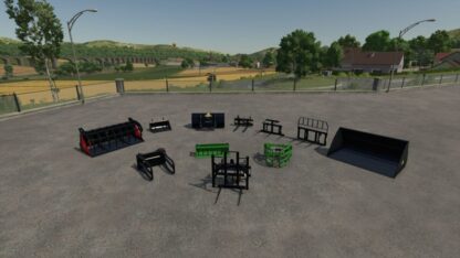 Agromanut Frontloader Tools Pack v 1.0.0.2
