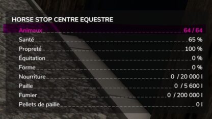 Capacity of 64 Horses per Pen v 1.0