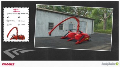 Fimaks Bigdrum 3000 Forage Harvester v 1.0
