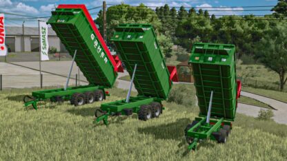 Gaher Metalic Tipping Trailers Pack v 1.5