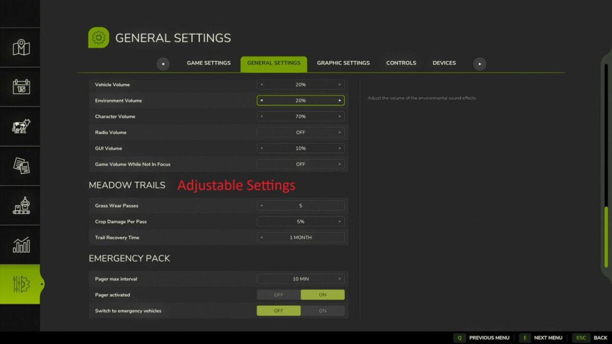 Meadow Trails v 1.0