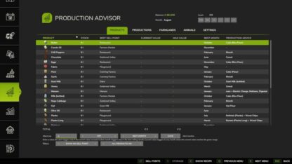 Production Advisor v 1.0