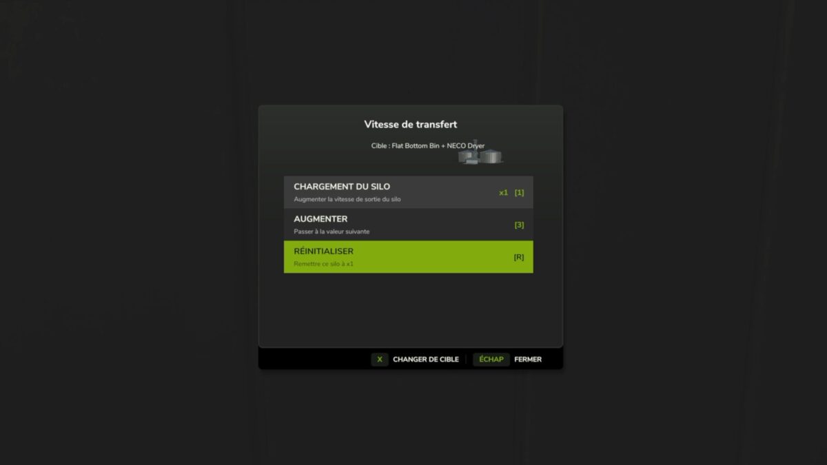 Transfer Speed Menu v 1.0
