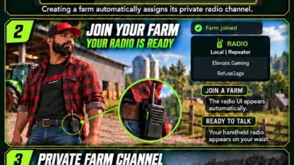 Proxy Chat & Farm Radios v1.0