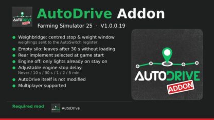 AutoDrive Addon v1.0.0.19