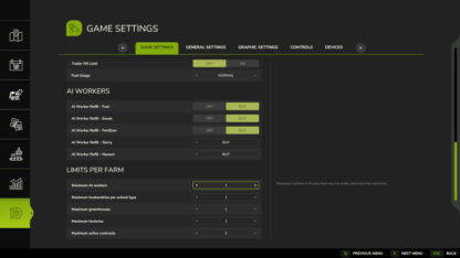 Farm Limit Manager v1.0.0.0