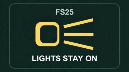 Helper keeps vehicle lights on v1.0