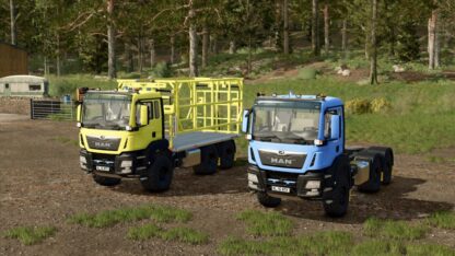 MAN TGS Fliegl Bale Platform v1.0.0.2