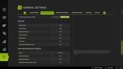 RPM Responsive Speeds v 1.0