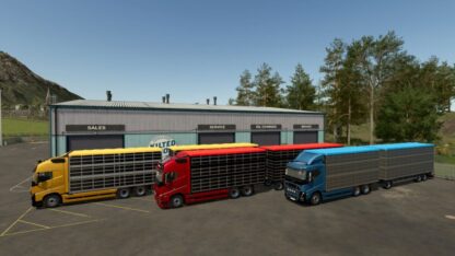 VOLVO FH16 Chicken Poultry Truck v 1.0